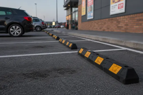 Dlaczego i kiedy warto stosować ograniczniki parkingowe? Praktyczny poradnik dla parkingów prywatnych i komercyjnych