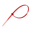 Opaski zaciskowe Opaski kablowe Trytytki - UV 3,6 x 250 mm, czerwony