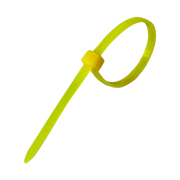 Opaska zaciskowa Opaska kablowa Trytytka - UV 2,5 x 100 mm, żółty